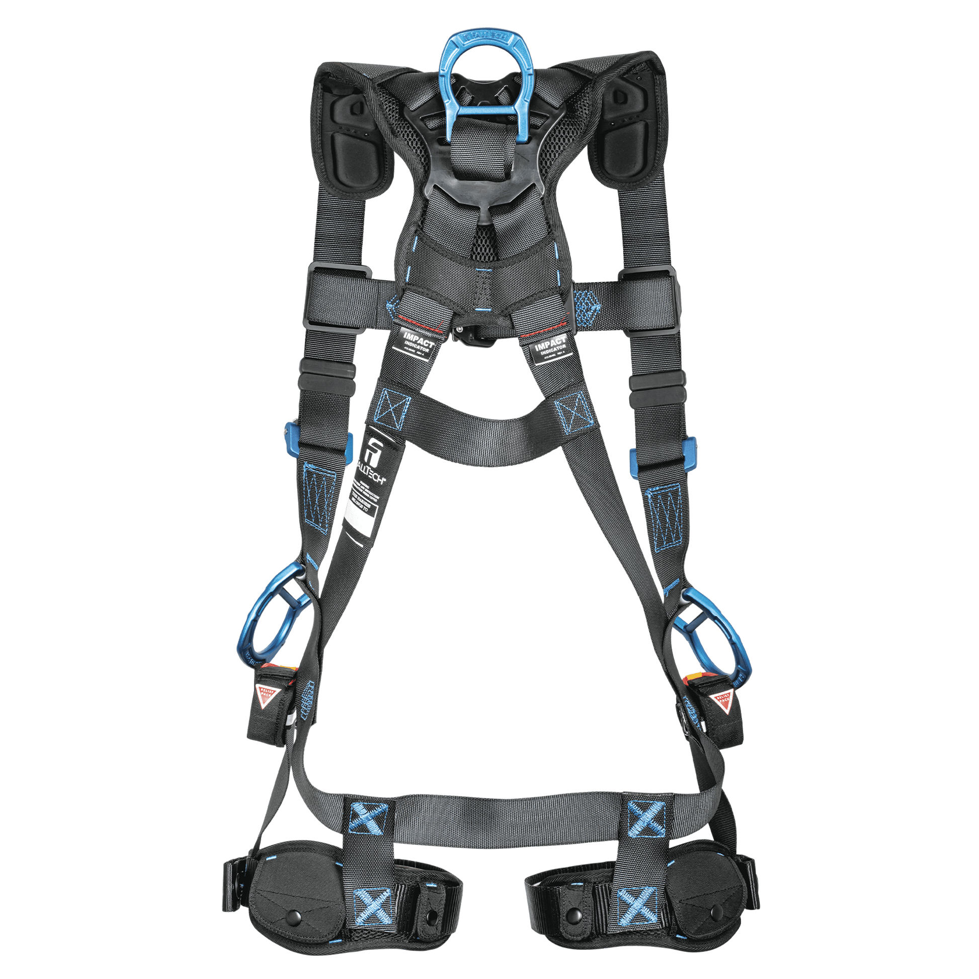 FallTech FT-One 3D Standard Non-Belted Harness Tongue Buckle Leg Adjustments - 8128B3D