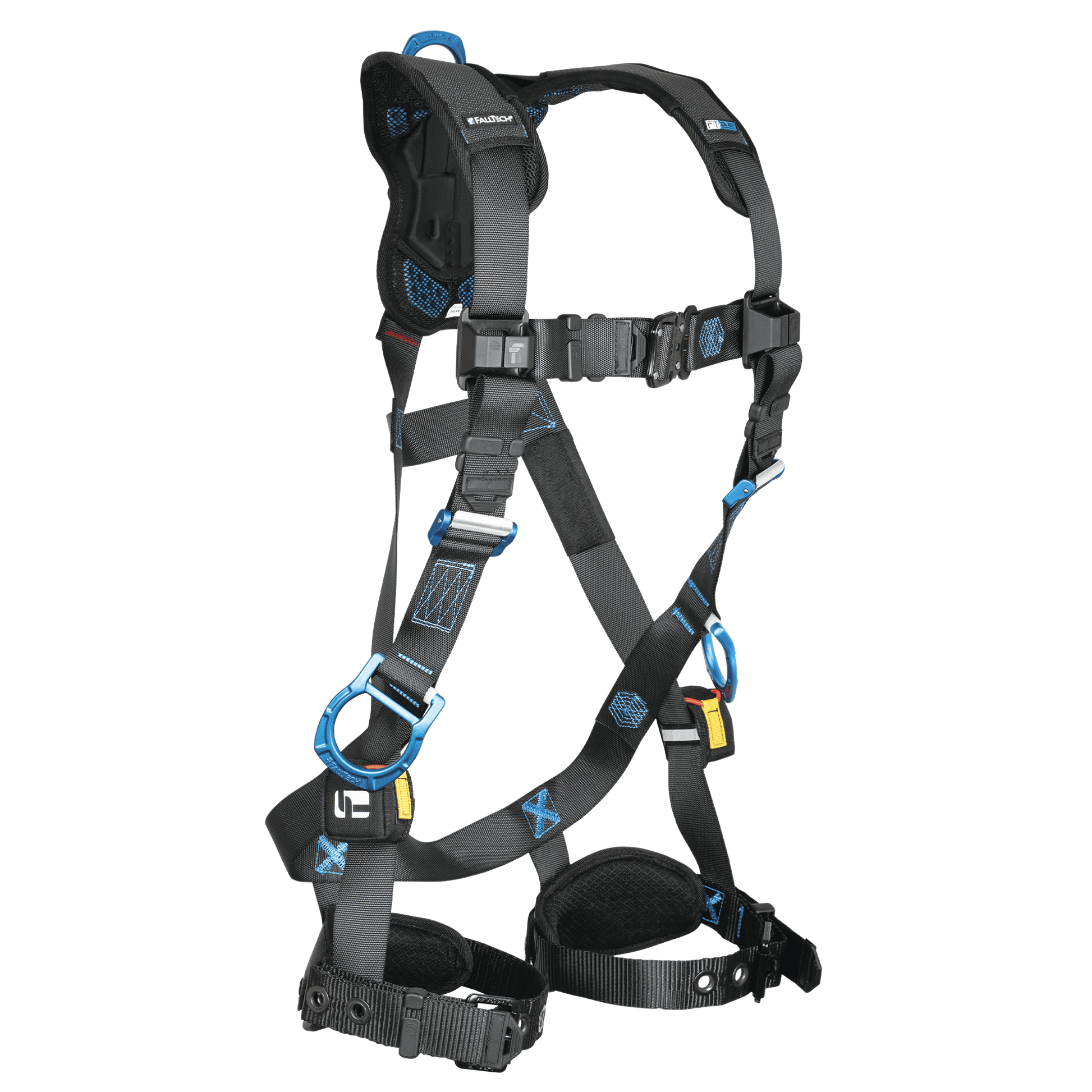 FallTech FT-One 3D Standard Non-Belted Harness Tongue Buckle Leg Adjustments - Medium - 8128B3DM