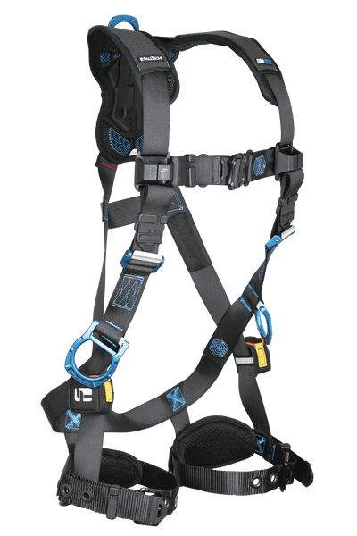 FallTech FT-One 3D Standard Non-Belted Harness Tongue Buckle Leg Adjustments - 8128B3D