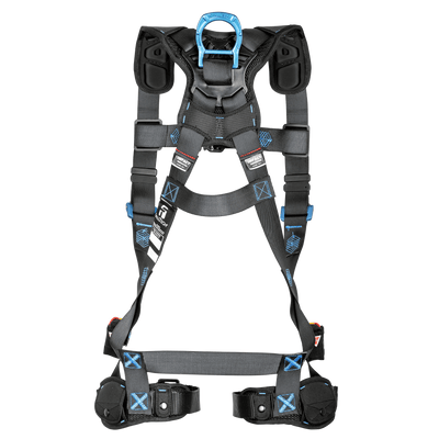 FallTech FT-One 1D Standard Non-Belted Harness Tongue Buckle Leg Adjustments - 8128B