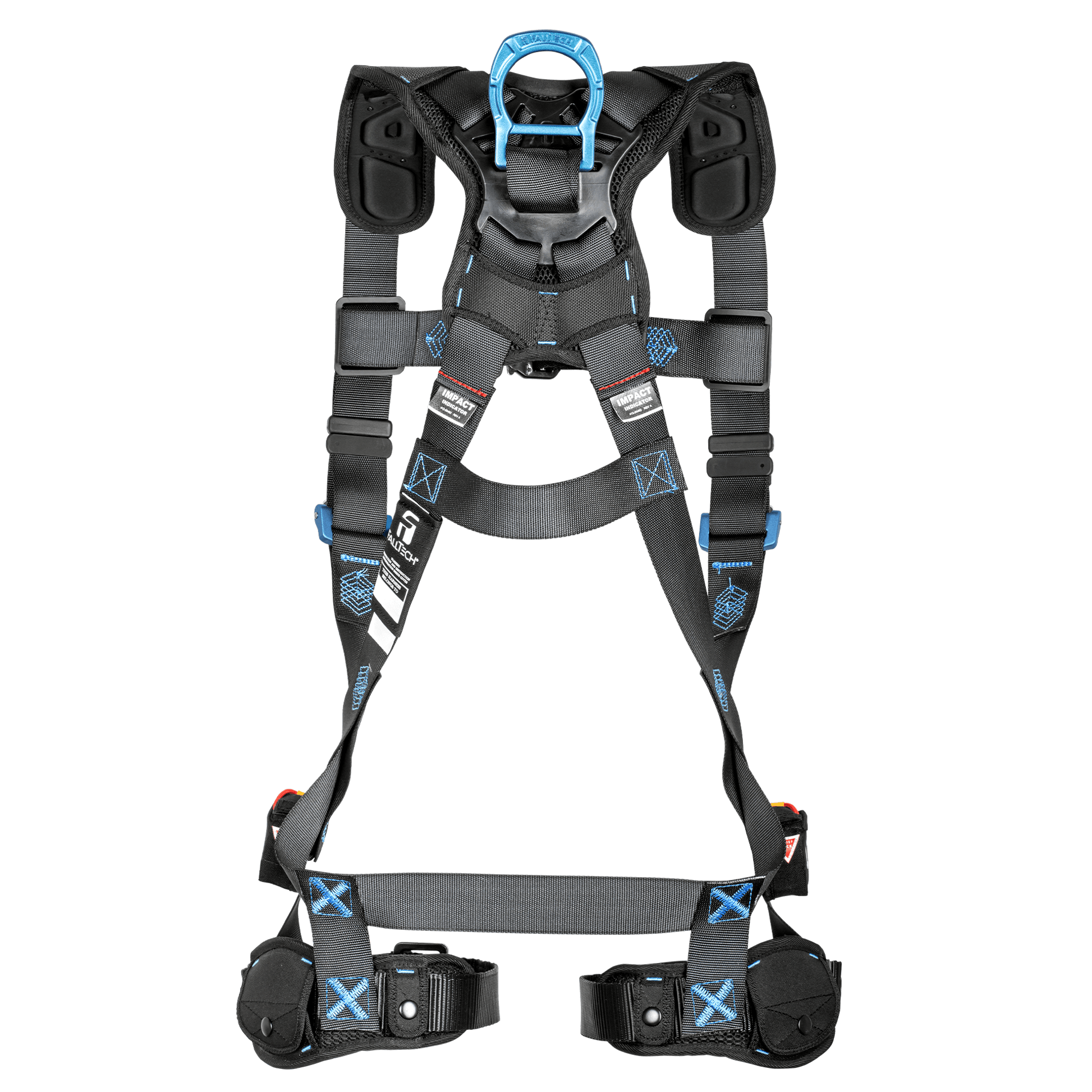 FallTech FT-One 1D Standard Non-Belted Harness Tongue Buckle Leg Adjustments - 8128B