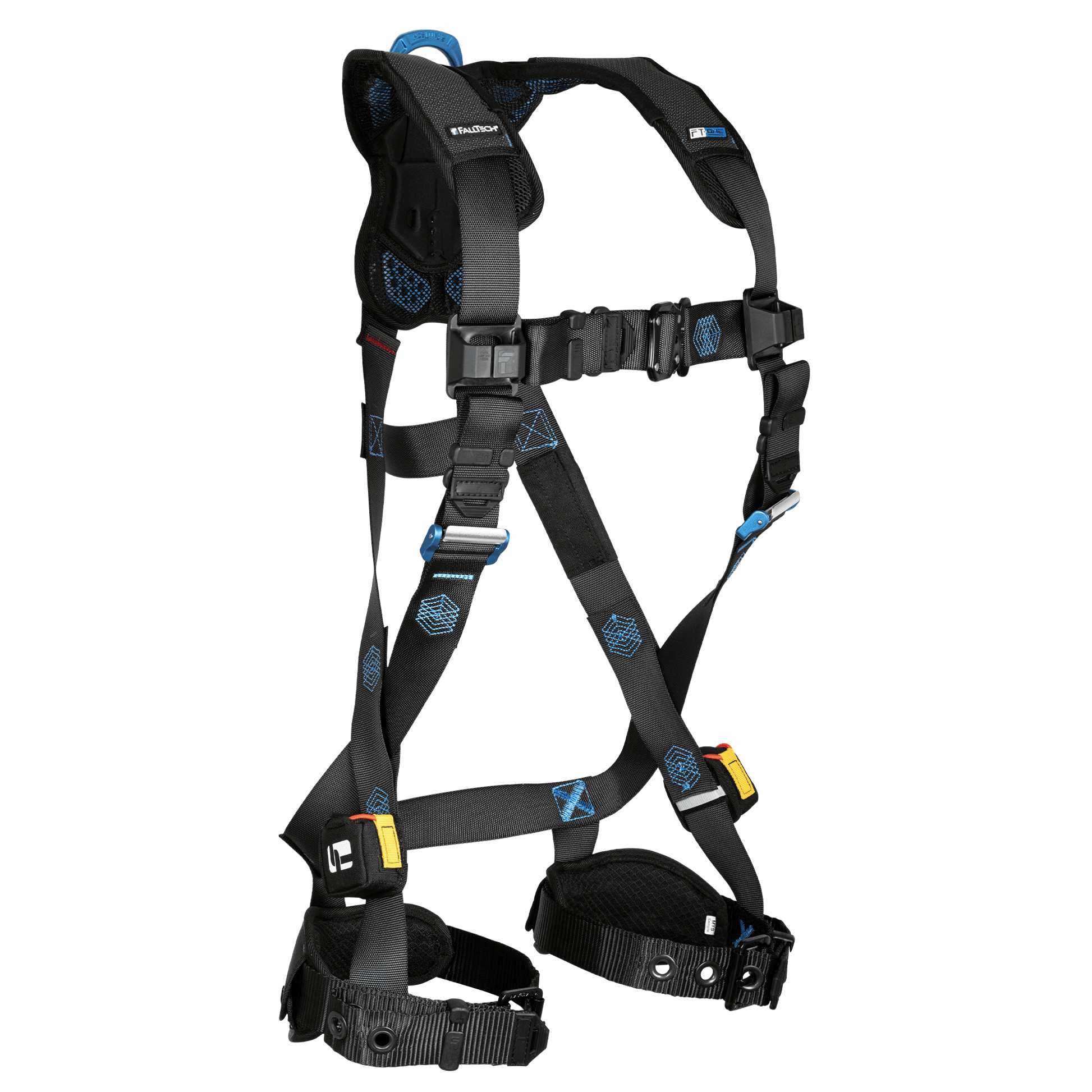 FallTech FT-One 1D Standard Non-Belted Harness Tongue Buckle Leg Adjustments - Small - 8128BS