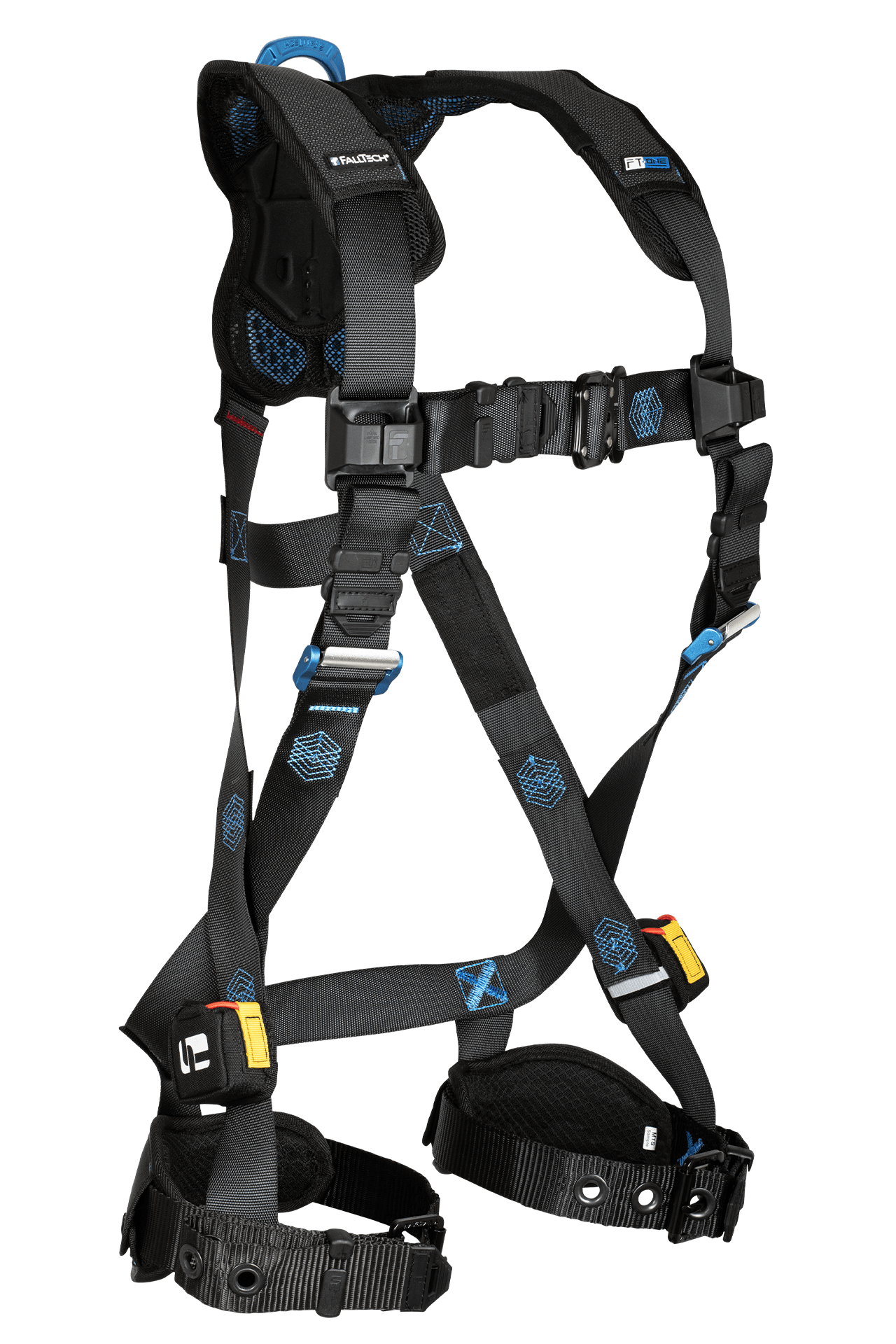FallTech FT-One 1D Standard Non-Belted Harness Tongue Buckle Leg Adjustments - Small - 8128BS