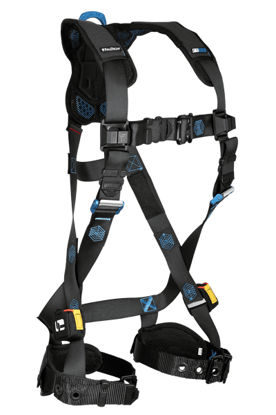 FallTech FT-One 1D Standard Non-Belted Harness Tongue Buckle Leg Adjustments - 8128B