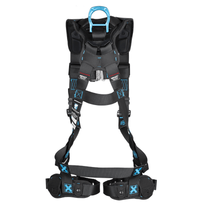 FallTech FT-One 2D Climbing Non-Belted Full Body Harness Tongue Buckle Leg Adjustments - 8128BFD