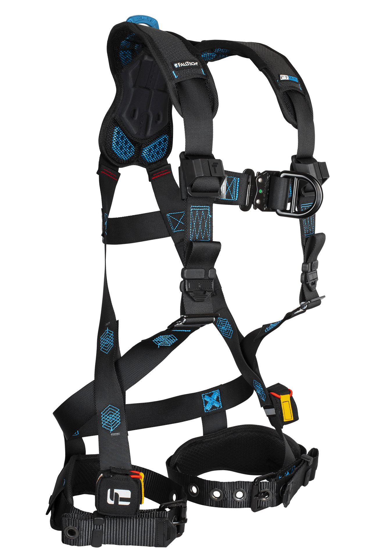 FallTech FT-One 2D Climbing Non-Belted Full Body Harness Tongue Buckle Leg Adjustments - 3X - 8128BFD3X