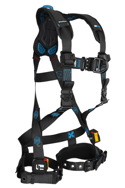 FallTech FT-One 2D Climbing Non-Belted Full Body Harness Tongue Buckle Leg Adjustments - 8128BFD