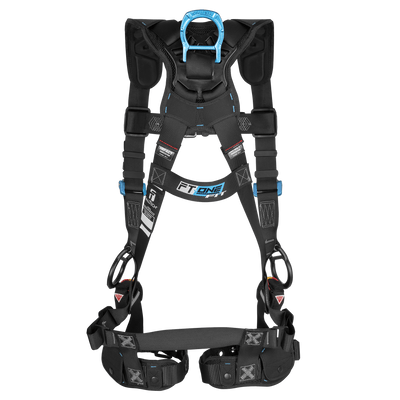 FallTech FT-One Fit 3D Standard Non-Belted Women's Full Body Harness Tongue Buckle Leg Adjustments - 81293D