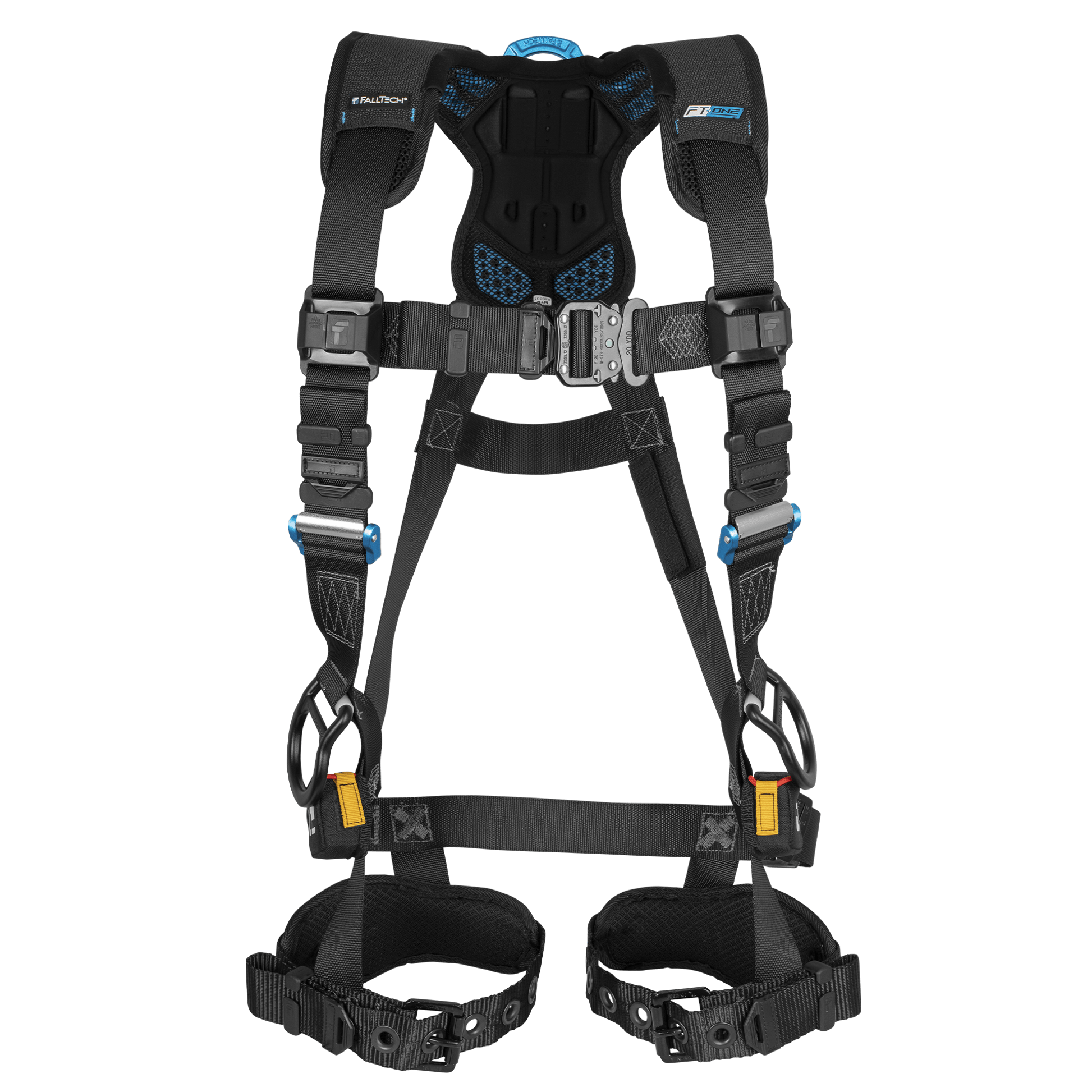 FallTech FT-One Fit 3D Standard Non-Belted Women's Full Body Harness Tongue Buckle Leg Adjustments - 81293D