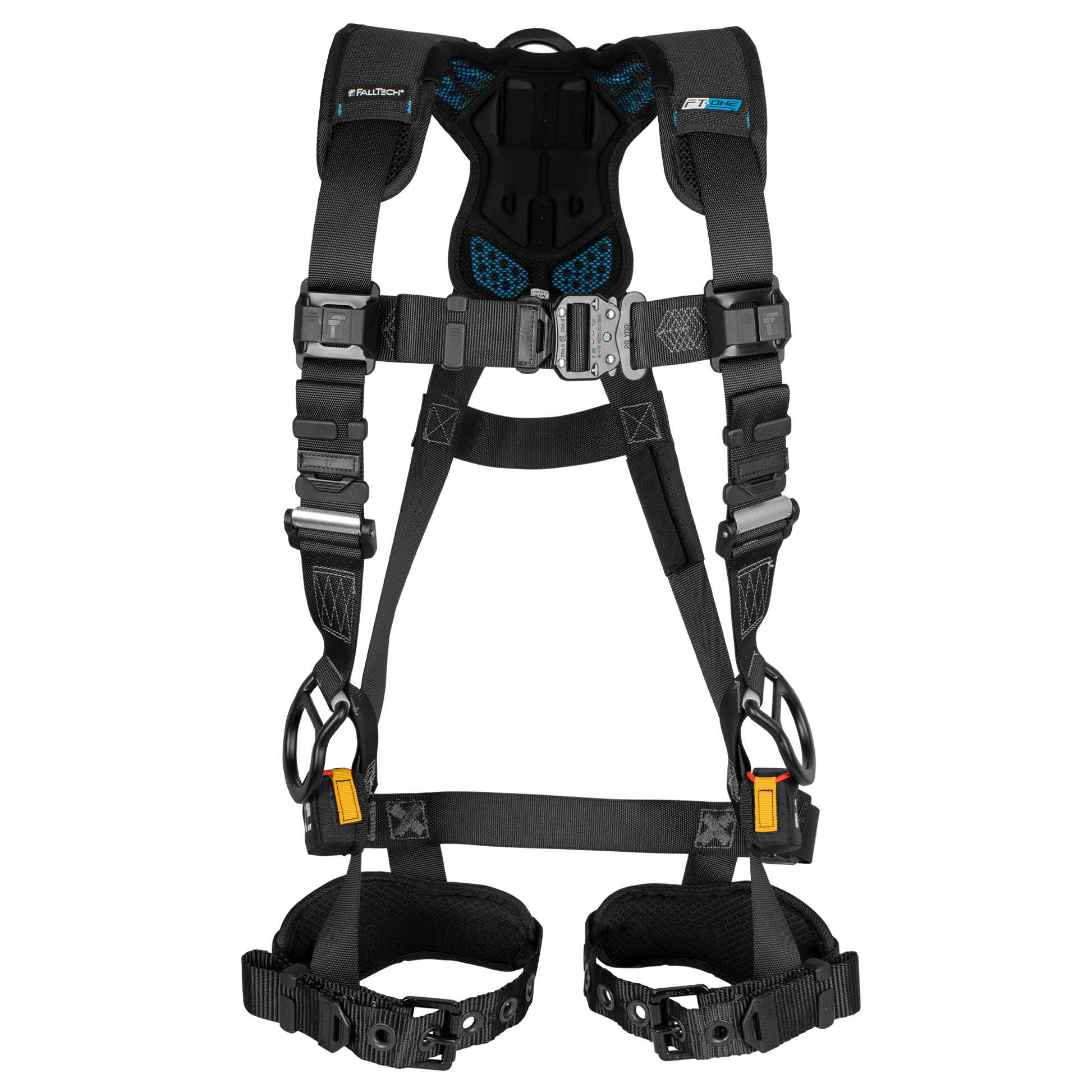 FallTech FT-One Fit 3D Standard Non-Belted Women's Full Body Harness Tongue Buckle Leg Adjustments - 81293D