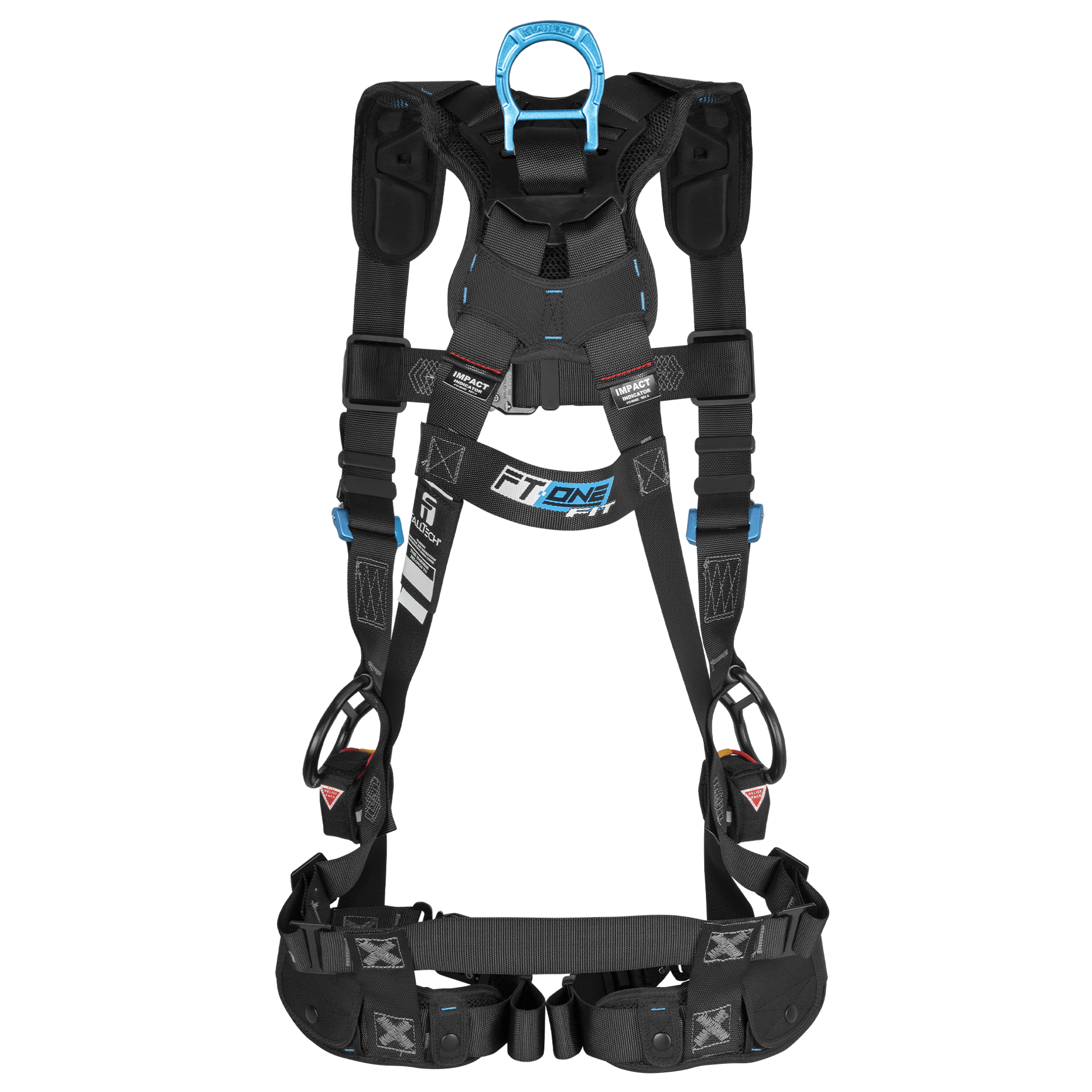 FallTech FT-One Fit 3D Standard Non-Belted Women's Full Body Harness Quick Connect Adjustments - 81293DQC