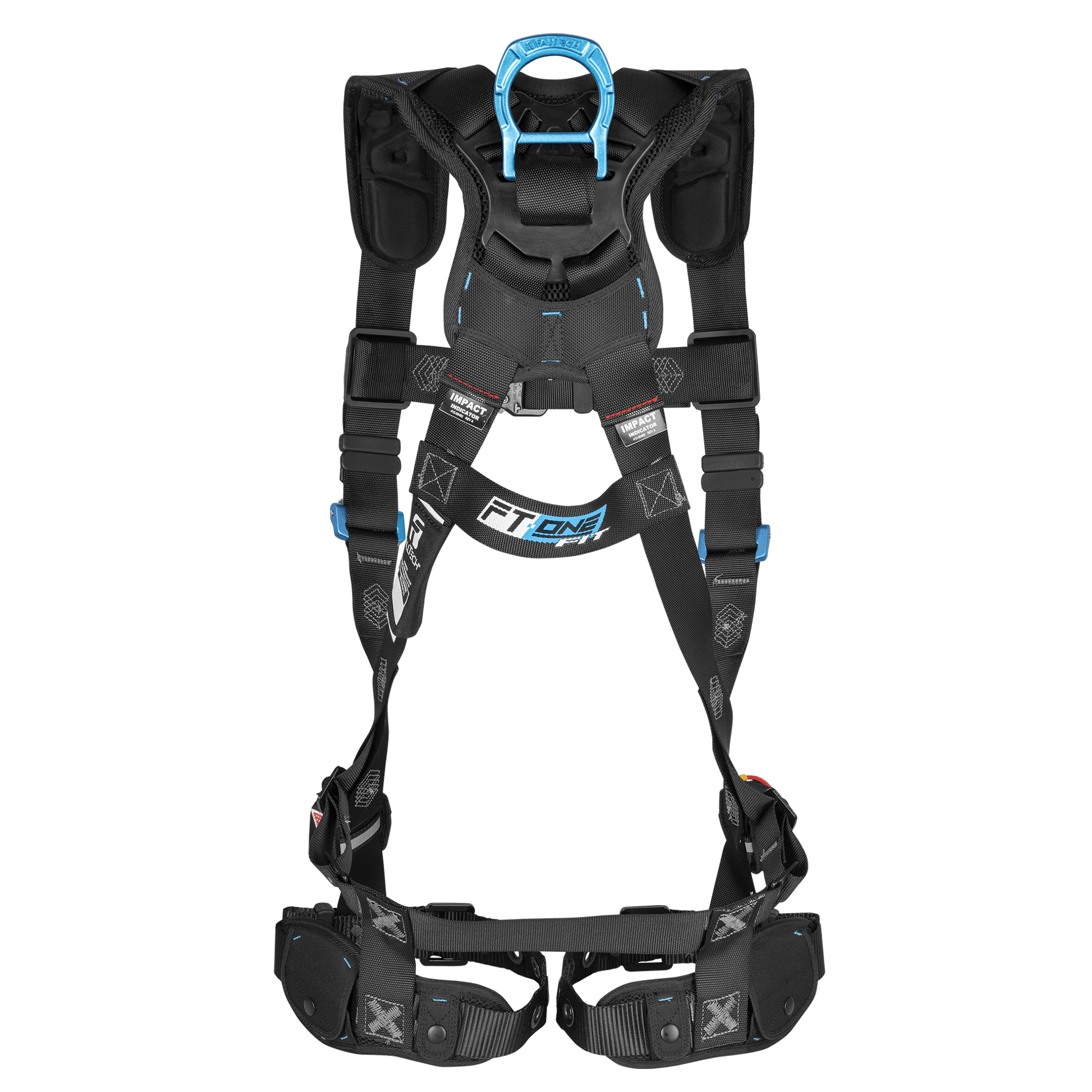FallTech FT-One Fit 1D Standard Non-Belted Women's Full Body Harness Tongue Buckle Leg Adjustments - 8129