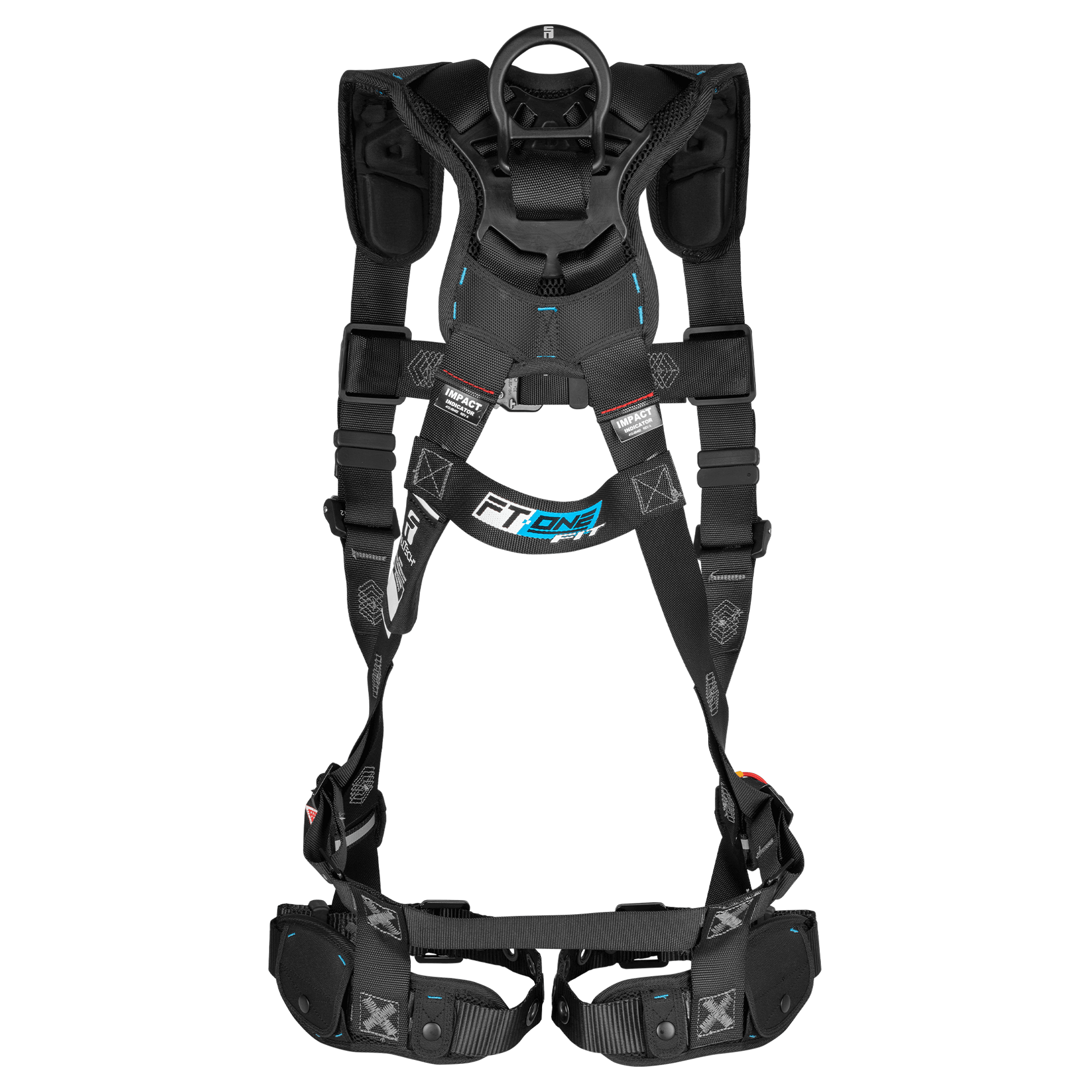 FallTech FT-One Fit 1D Standard Non-Belted Women's Full Body Harness Tongue Buckle Leg Adjustments - 8129