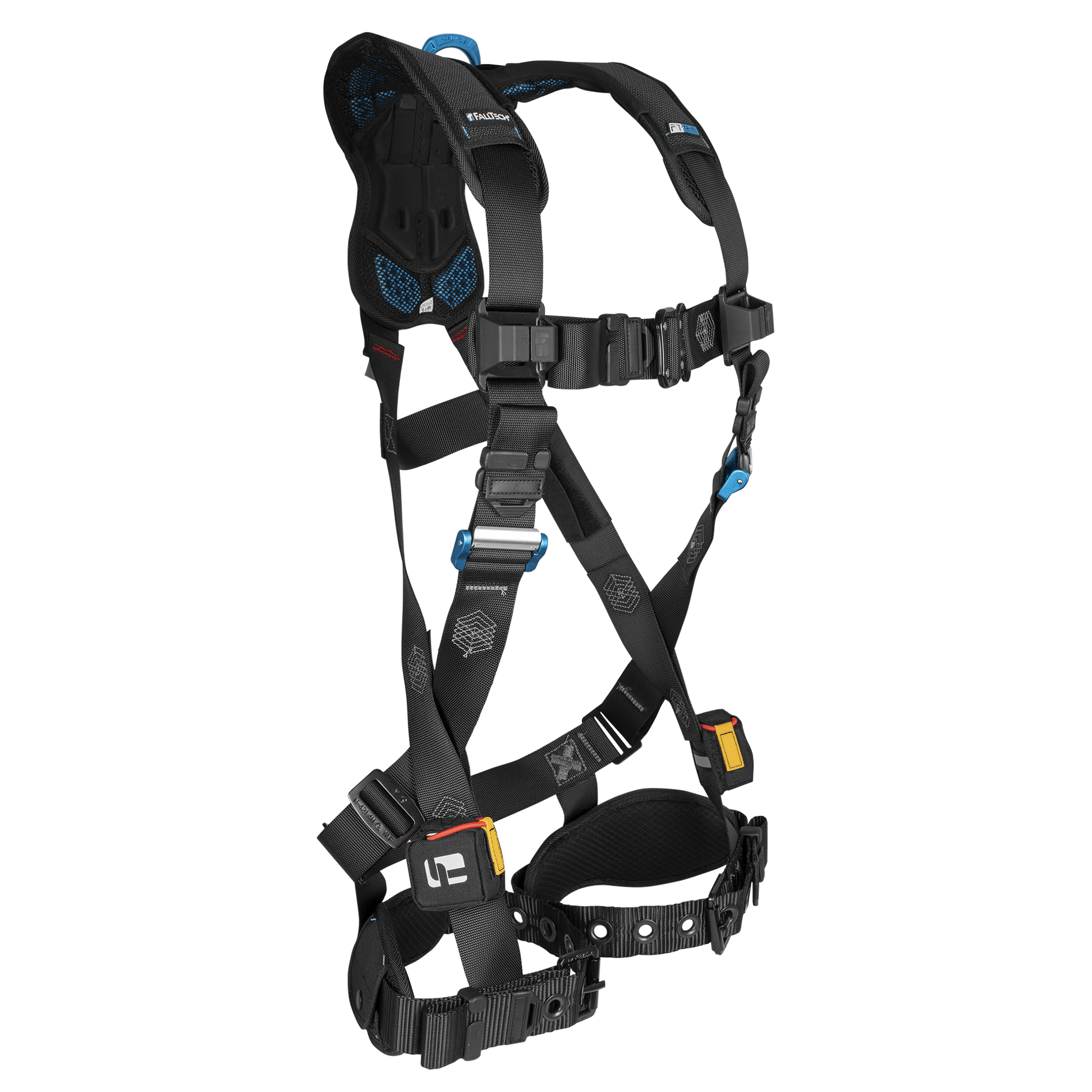 FallTech FT-One Fit 1D Standard Non-Belted Women's Full Body Harness Tongue Buckle Leg Adjustments - Extra-Small - 8129XS