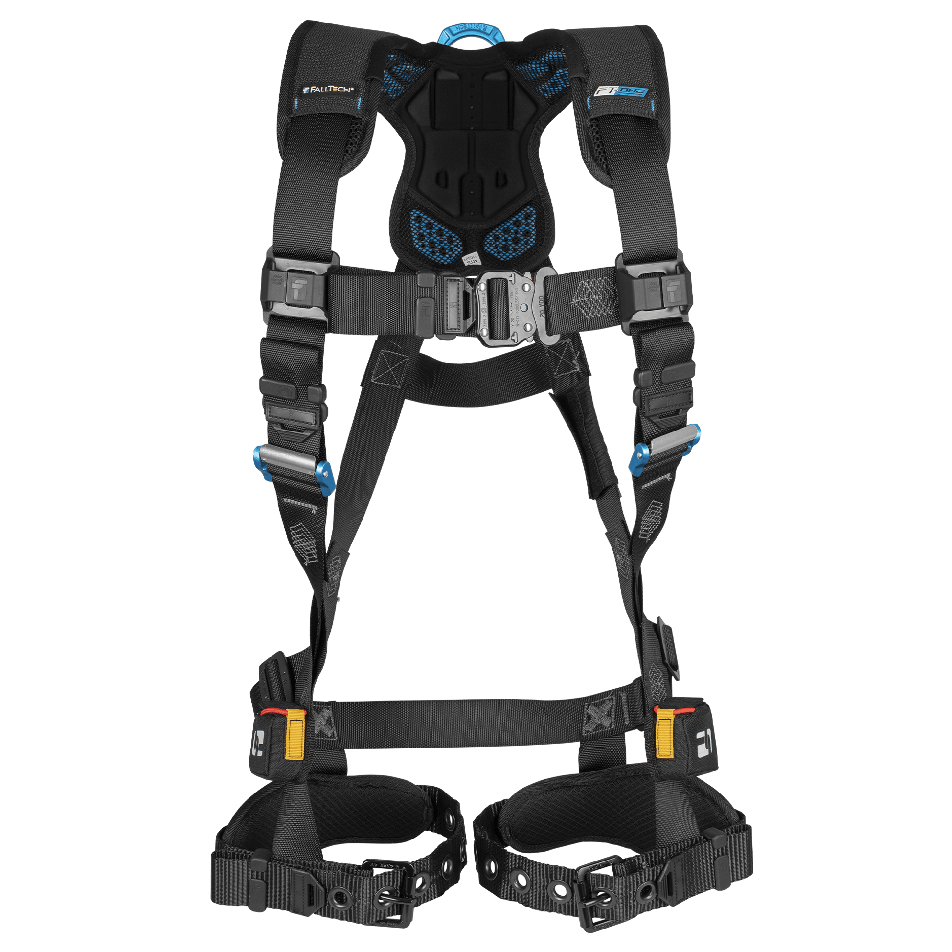 FallTech FT-One Fit 1D Standard Non-Belted Women's Full Body Harness Tongue Buckle Leg Adjustments - 8129