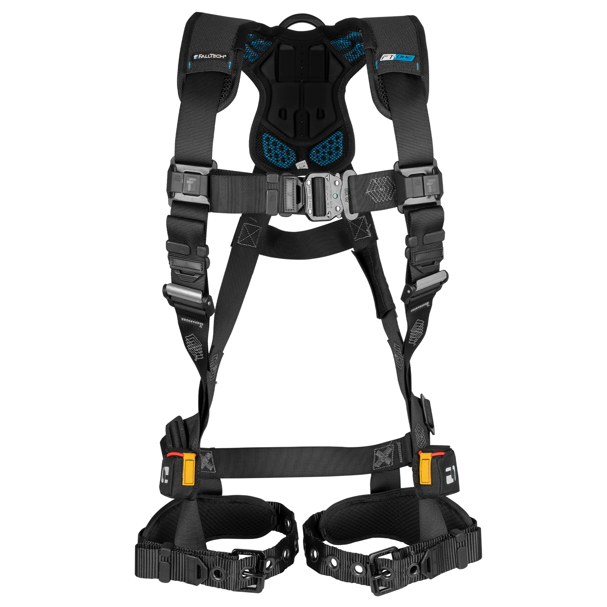 FallTech FT-One Fit 1D Standard Non-Belted Women's Full Body Harness Tongue Buckle Leg Adjustments - 8129