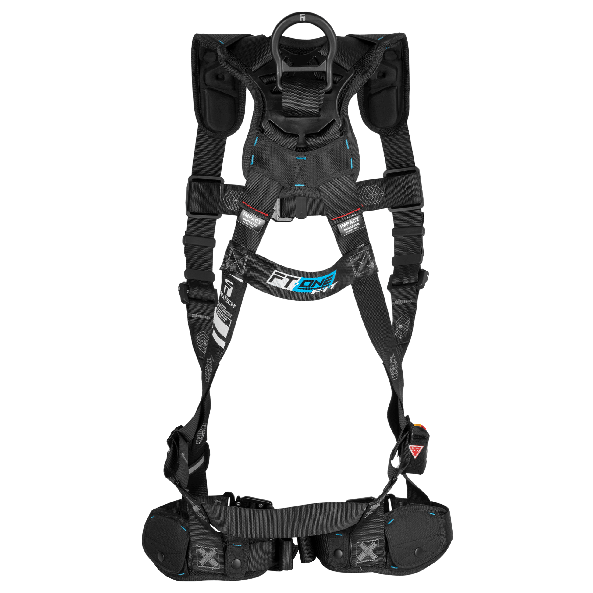 FallTech FT-One Fit 1D Standard Non-Belted Women's Full Body Harness Quick Connect Adjustments - 8129QC