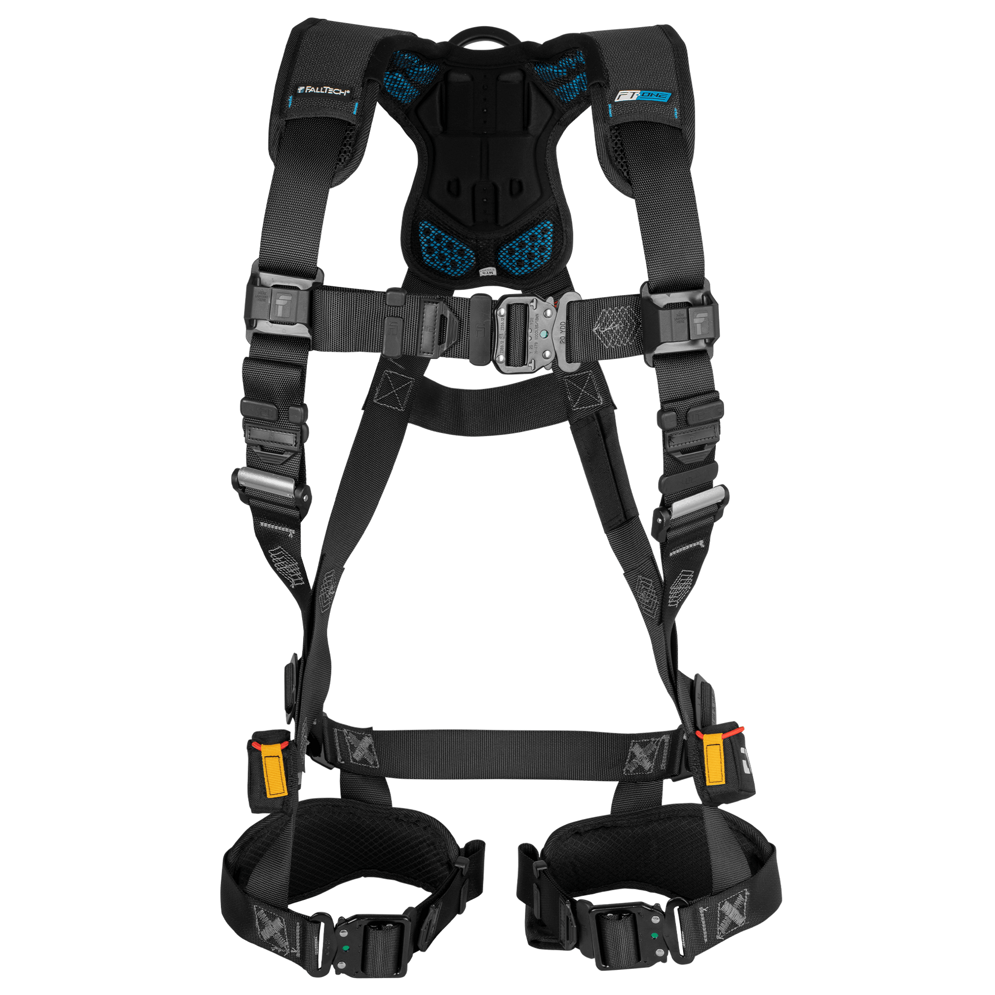 FallTech FT-One Fit 1D Standard Non-Belted Women's Full Body Harness Quick Connect Adjustments - 8129QC