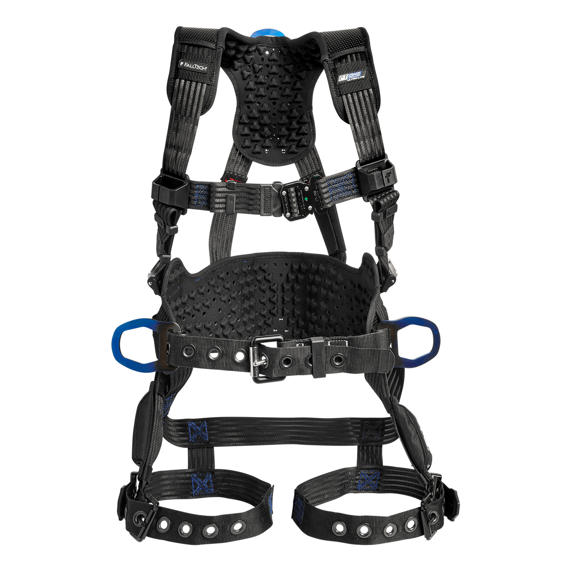FallTech FT-One Ultra-Lite Harness 3D Construction Belted - XSmall - TB Legs/QC Chest - 8131XS