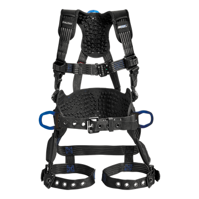 FallTech FT-One Ultra-Lite Harness 3D Construction Belted - XSmall - TB Legs/QC Chest - 8131XS