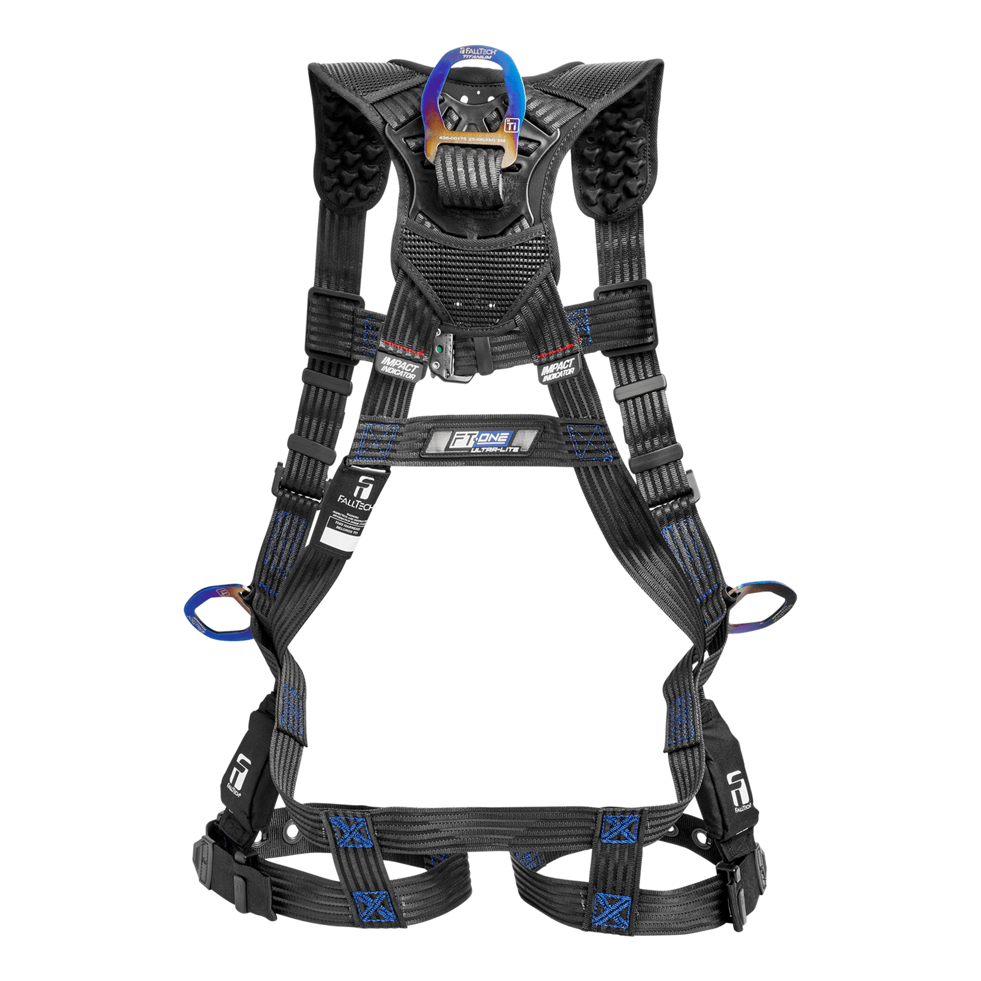 FallTech FT-One Ultra-Lite Harness 3D Standard Non-Belted - Small - TB Legs/QC Chest - 81323DS