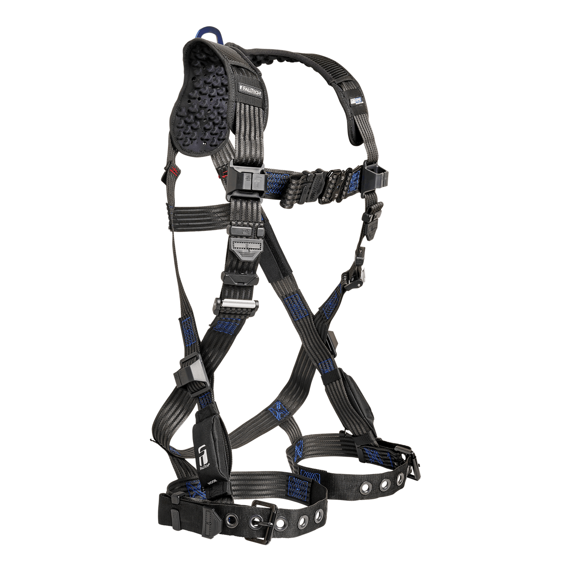 FallTech FT-One Ultra-Lite Harness 1D Standard Non-Belted - XLarge - TB Legs/QC Chest - 8132XL