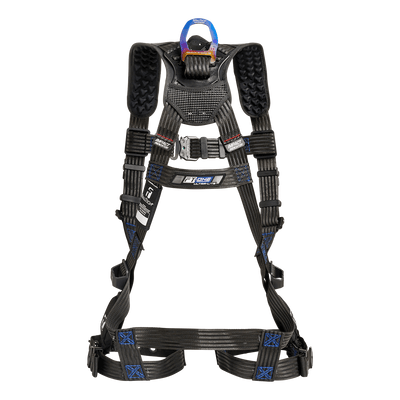 FallTech FT-One Ultra-Lite Harness 1D Standard Non-Belted — Tongue Buckle, Back View