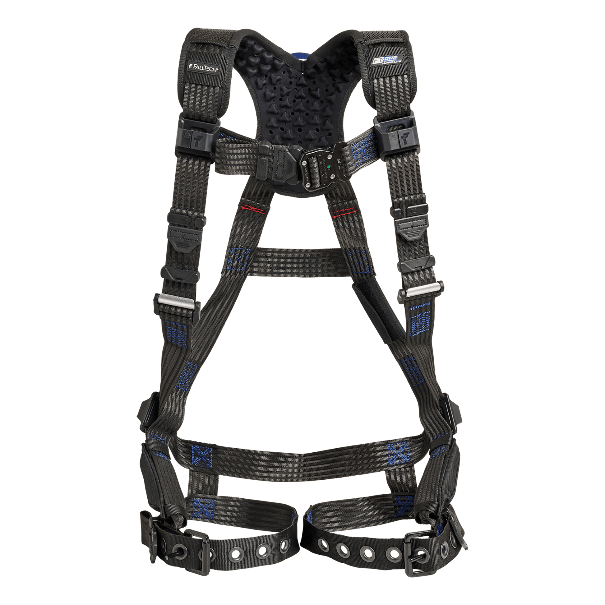 FallTech FT-One Ultra-Lite Harness 1D Standard Non-Belted - XLarge - TB Legs/QC Chest - 8132XL