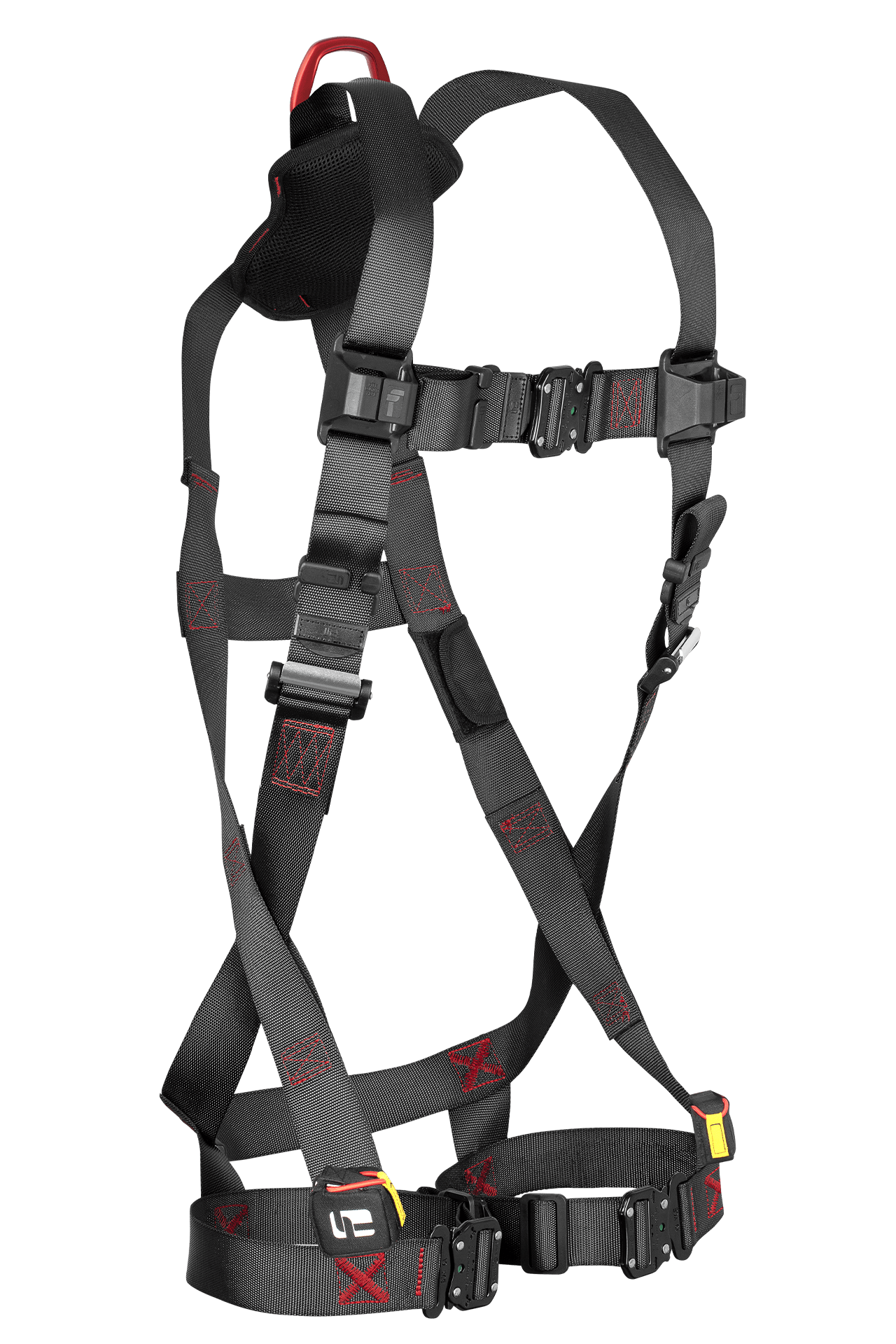 FallTech FT-Iron 1D Standard Non-Belted Harness Quick Connect Buckle Leg Adjustment - Extra Small - 8141XS