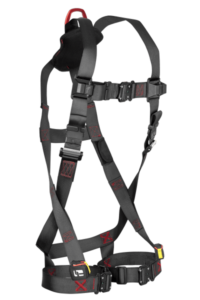 FallTech FT-Iron 1D Standard Non-Belted Harness Quick Connect Buckle Leg Adjustment - 8141