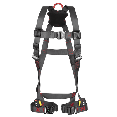 FallTech FT-Iron 1D Standard Non-Belted Harness Quick Connect Buckle Leg Adjustment - 8141