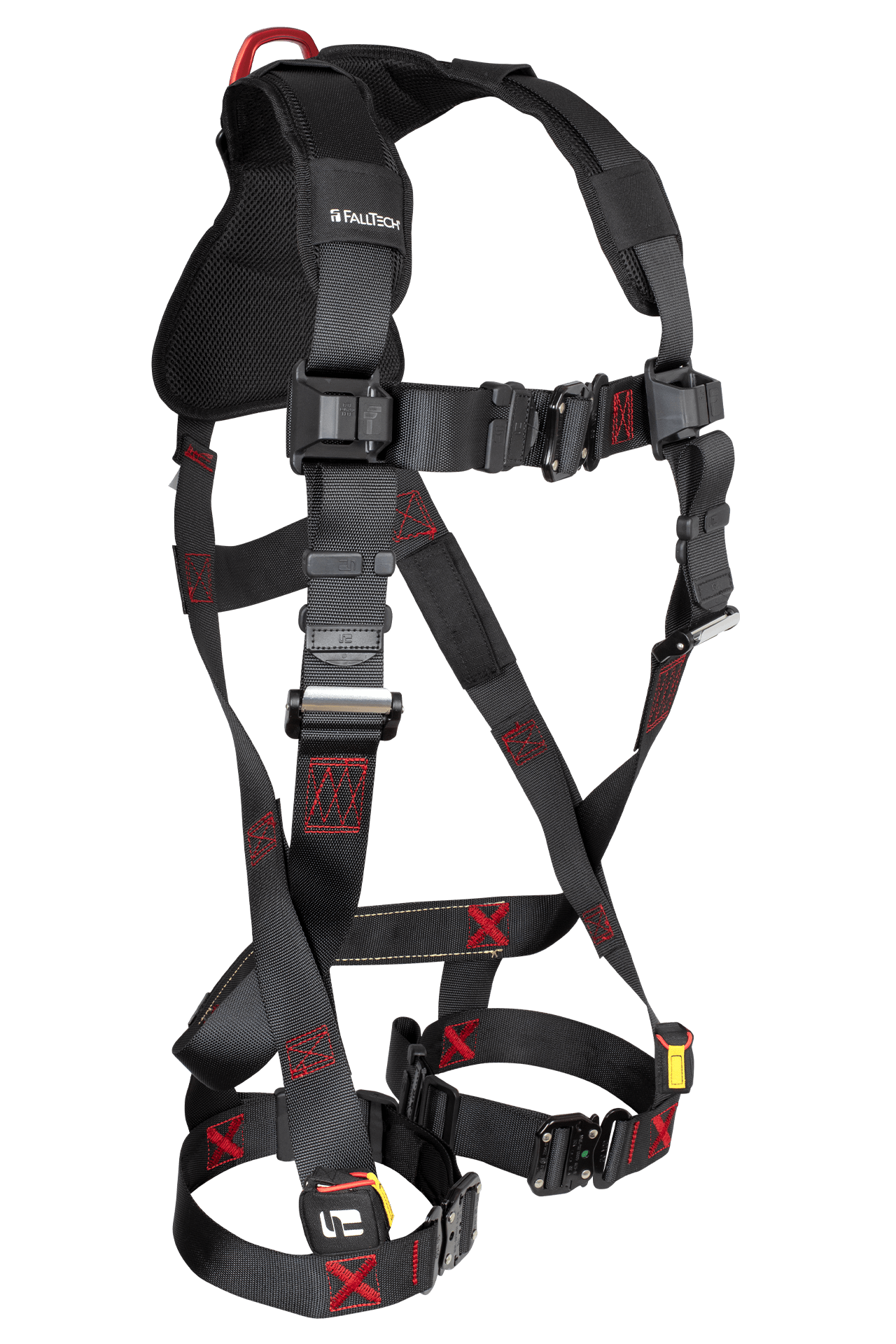 FallTech FT-Iron Standard Non-Belted Harness - Quick Connect Buckle Leg Adjustment - Large/XL - 8141BLXL