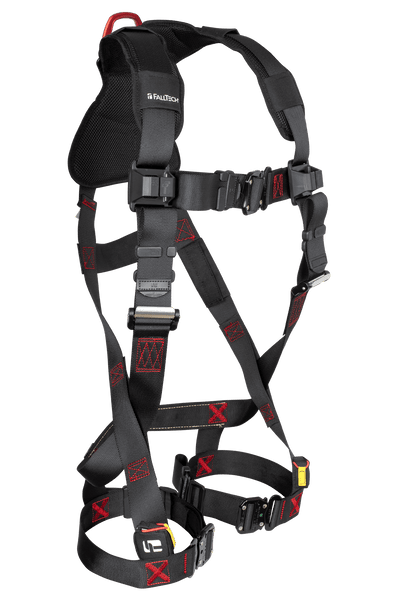 FallTech FT-Iron Standard Non-Belted Harness - Quick Connect Buckle Leg Adjustment - 8141B