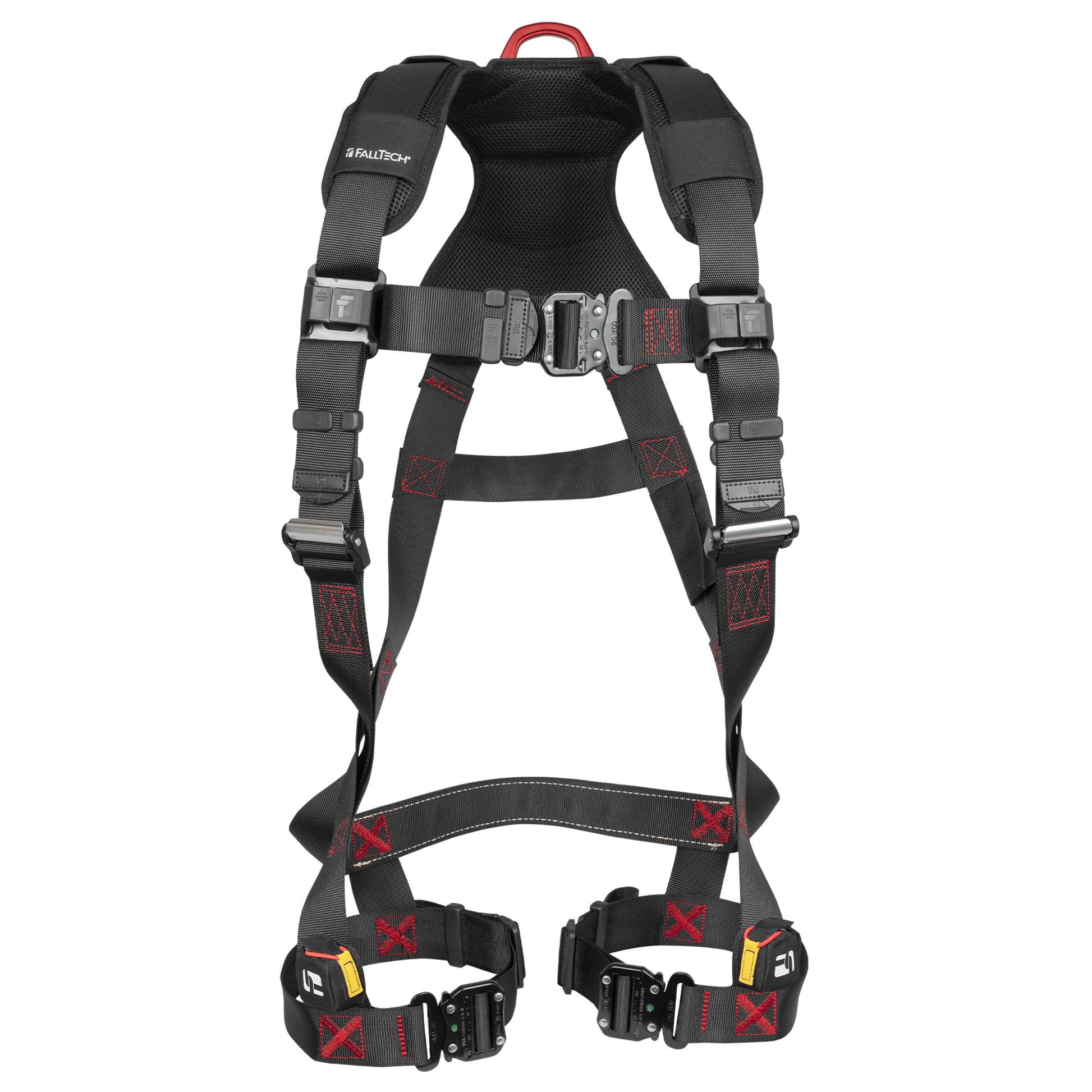 FallTech FT-Iron Standard Non-Belted Harness - Quick Connect Buckle Leg Adjustment - 8141B