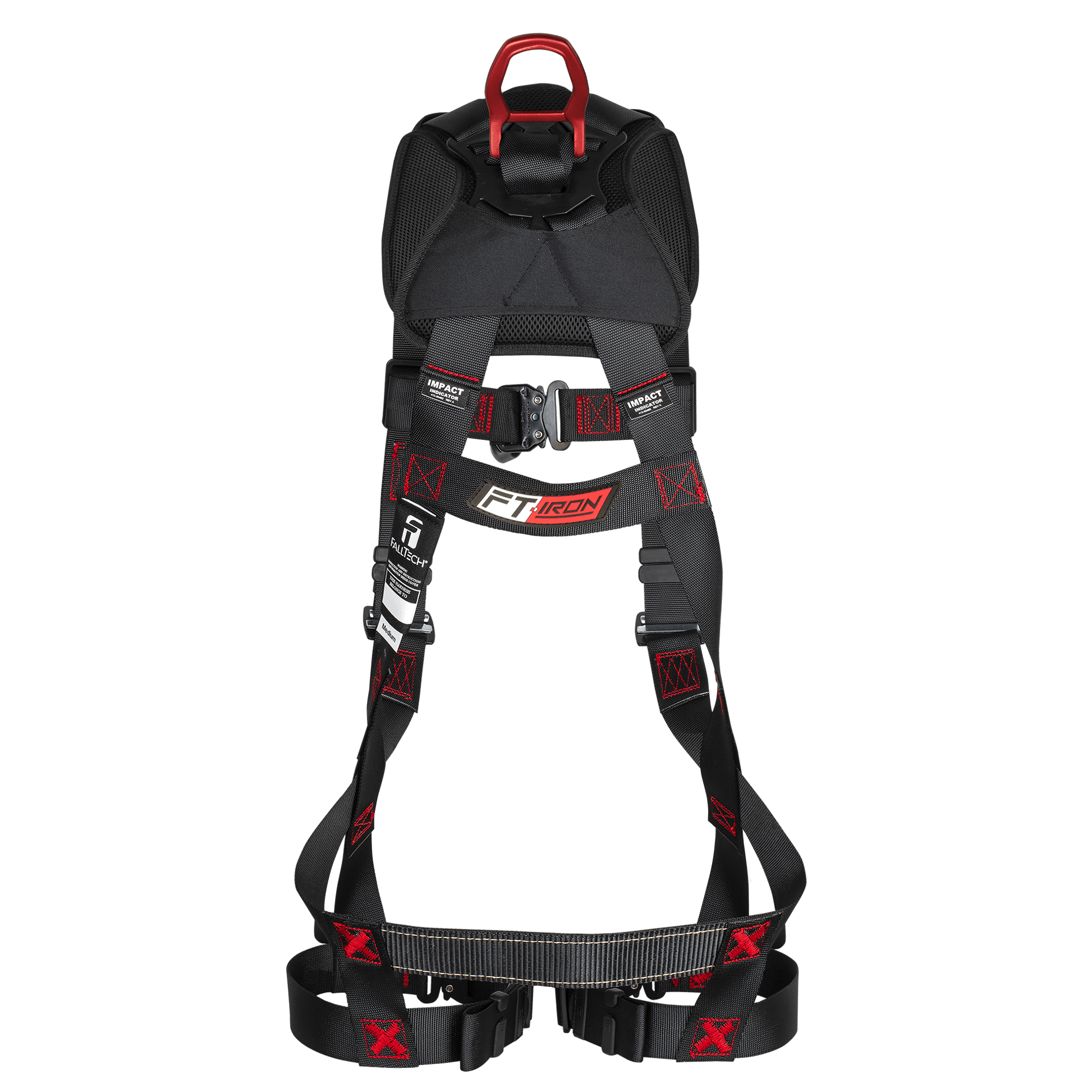 FallTech FT-Iron Climbing Non-Belted Harness - Quick Connect Adjustments - 8141FD