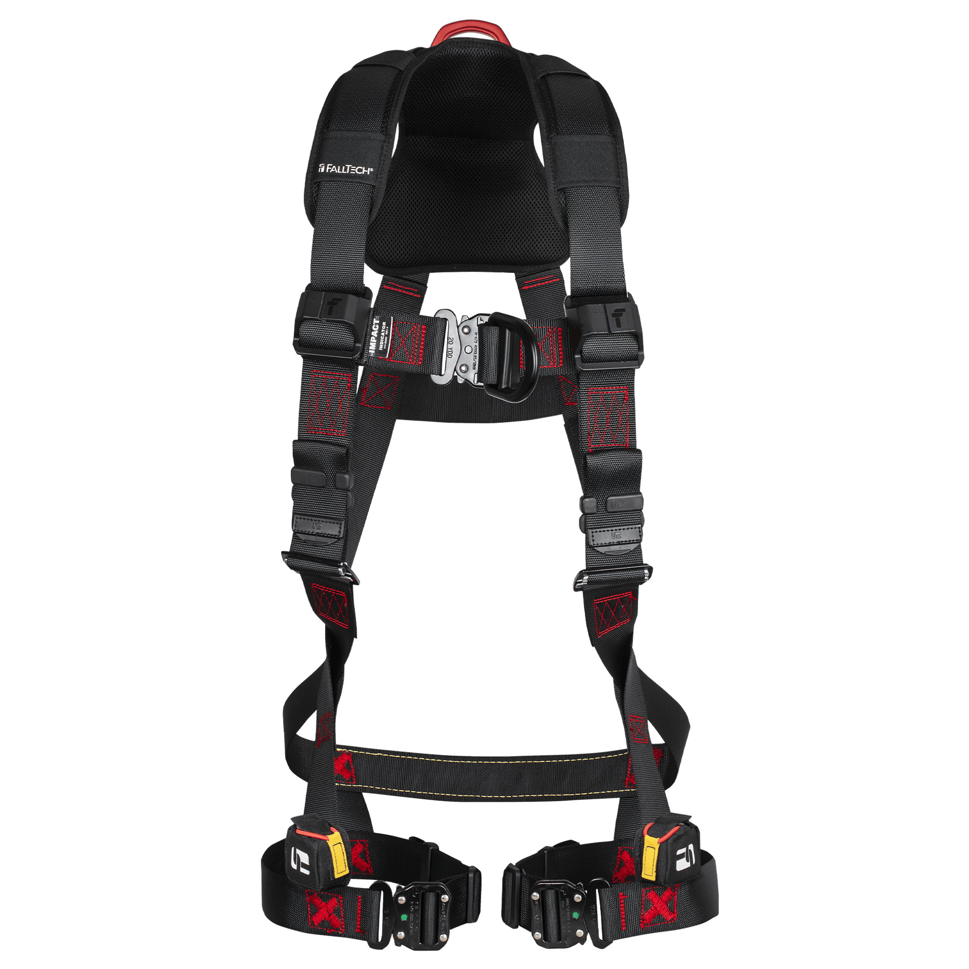 FallTech FT-Iron Climbing Non-Belted Harness - Quick Connect Adjustments - 8141FD