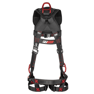 FallTech FT-Iron +FD Climbing Non-Belted Harness - Quck Connect Adjustments - 8142FDQC