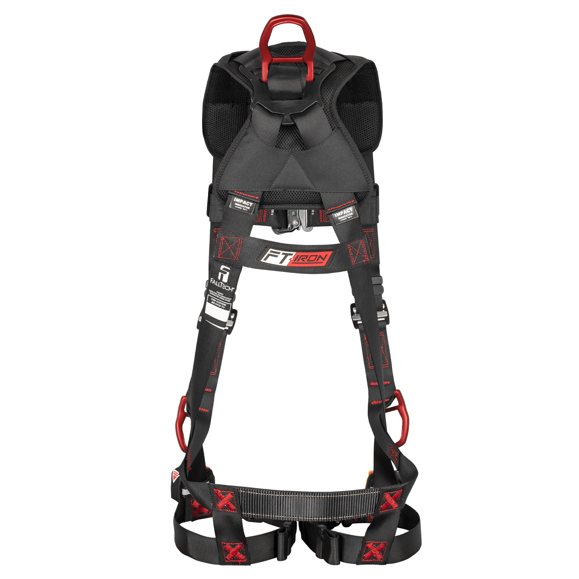 FallTech FT-Iron +FD Climbing Non-Belted Harness - Quck Connect Adjustments - 8142FDQC