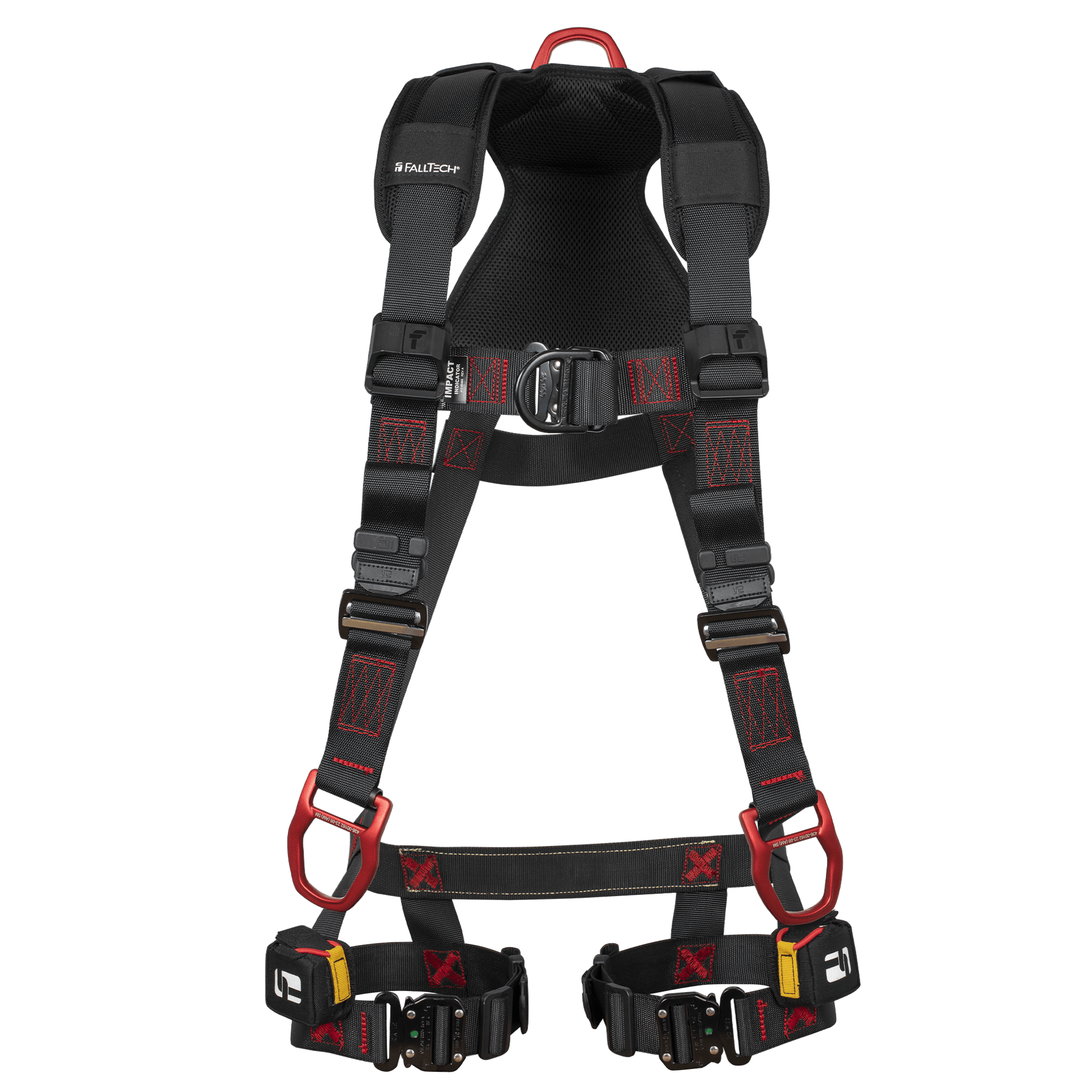 FallTech FT-Iron +FD Climbing Non-Belted Harness - Quck Connect Adjustments - 8142FDQC