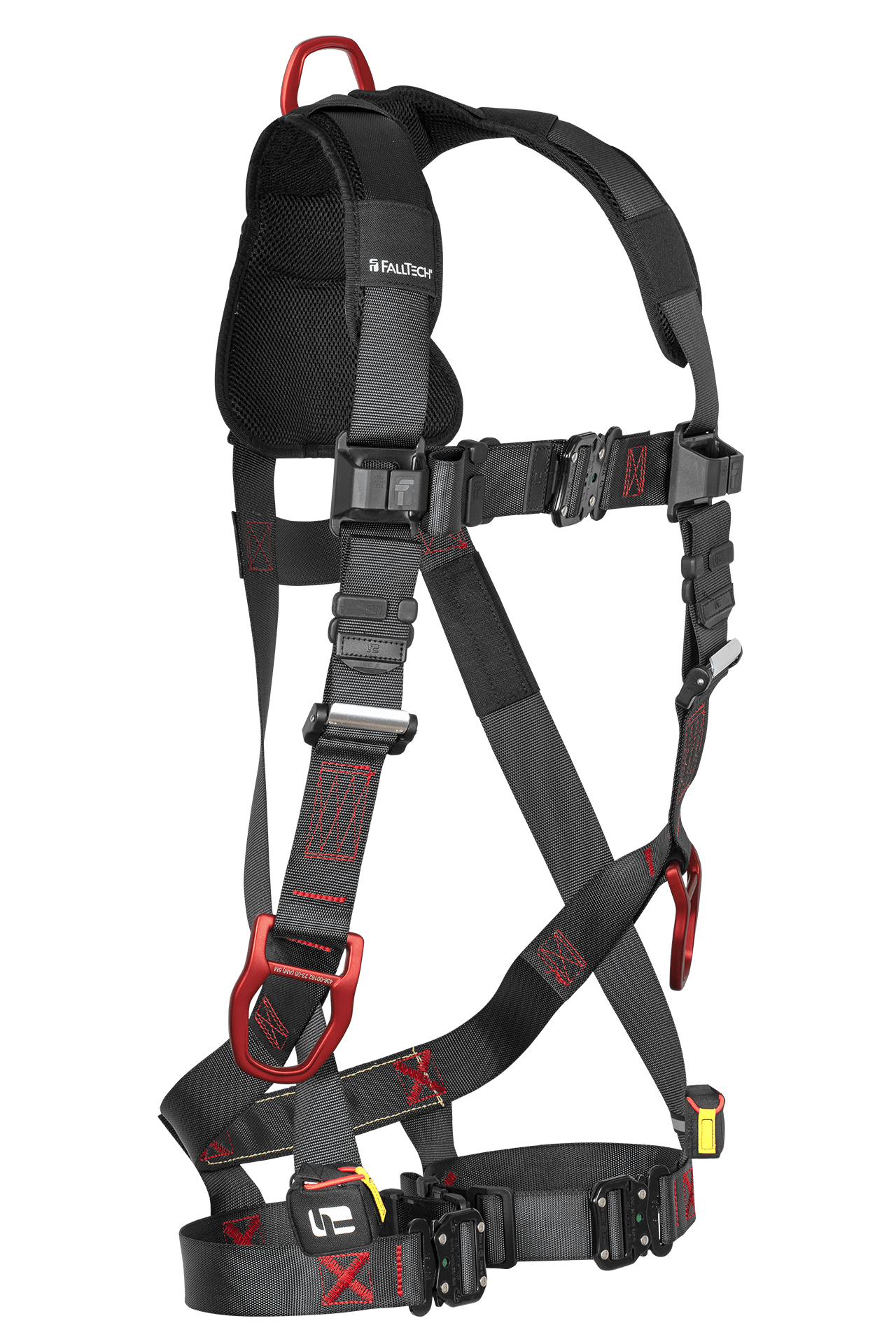 FallTech FT-Iron 3D Standard Non-Belted Harness Quick Connect Buckle Leg Adjustment - 2X/3X - 8142QC2X3X