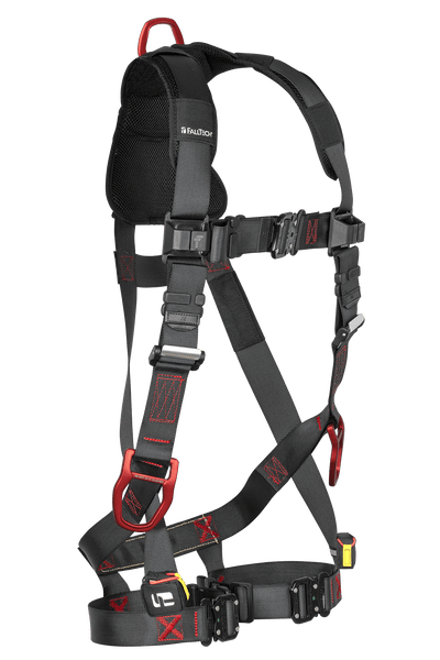 FallTech FT-Iron 3D Standard Non-Belted Harness Quick Connect Buckle Leg Adjustment - 8142QC