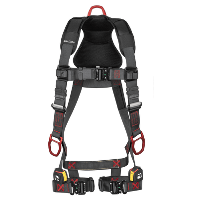 FallTech FT-Iron 3D Standard Non-Belted Harness Quick Connect Buckle Leg Adjustment - 8142QC
