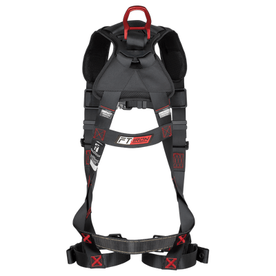 FallTech FT-Iron Standard Non-Belted Harness - Tongue Buckle Leg Adjustment - 8143B