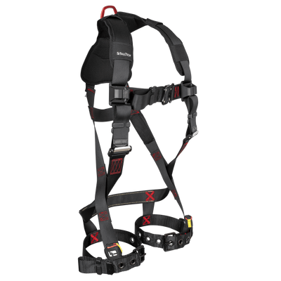 FallTech FT-Iron Standard Non-Belted Harness - Tongue Buckle Leg Adjustment - Large/XL - 8143BLXL
