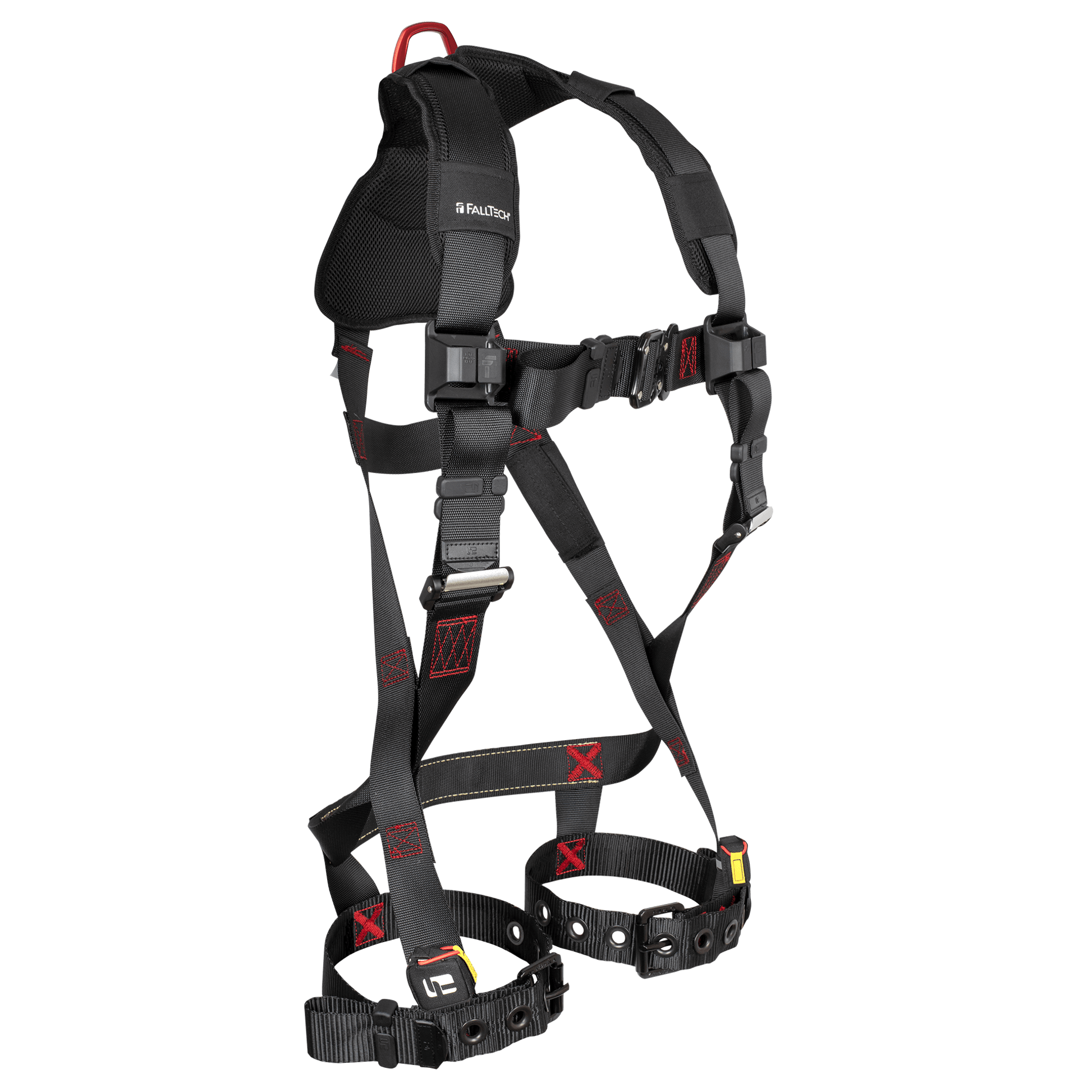 FallTech FT-Iron Standard Non-Belted Harness - Tongue Buckle Leg Adjustment - Small/Medium - 8143BSM