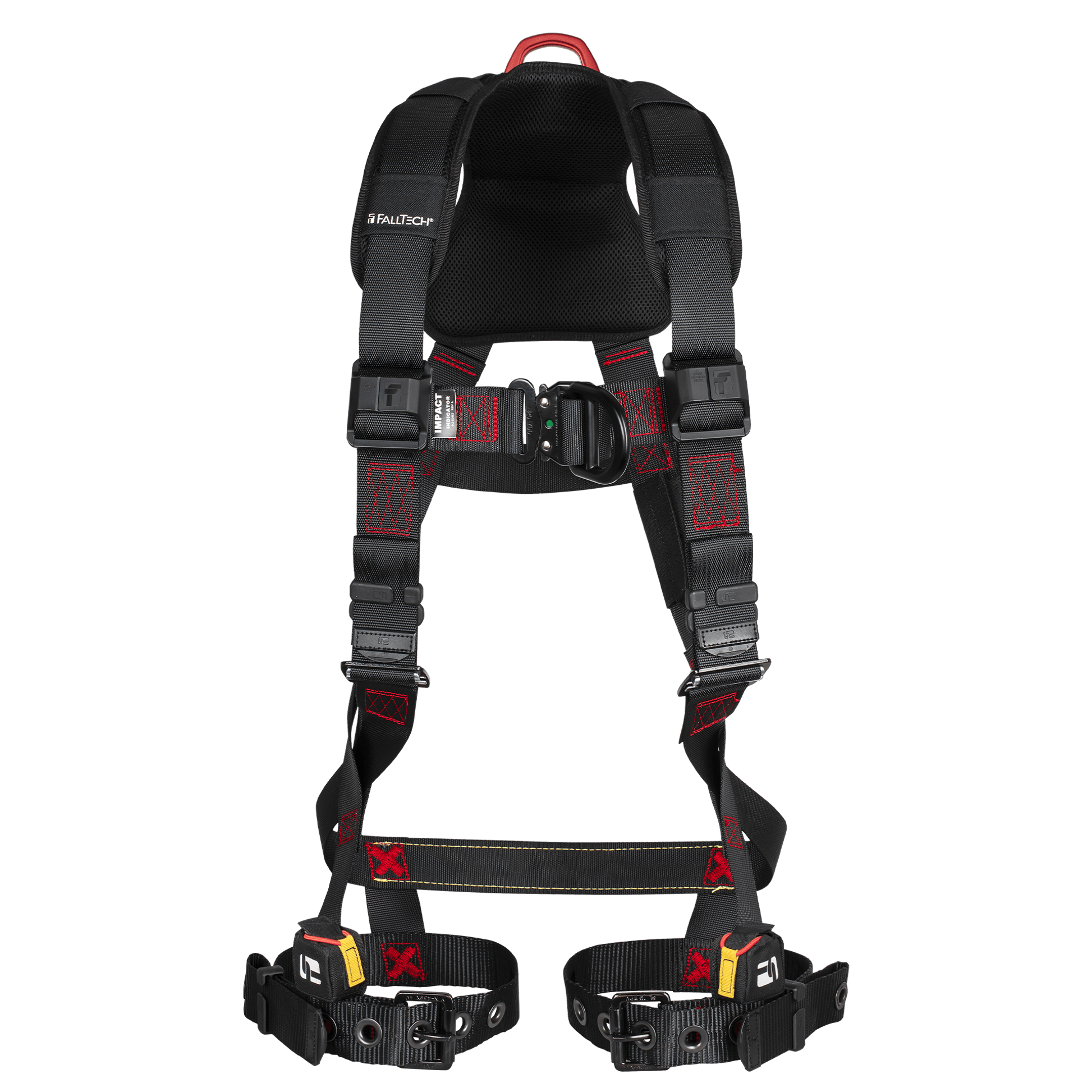 FallTech FT-Iron Climbing Non-Belted Harness - Tongue Buckle Leg Adjustments - 8143BFD