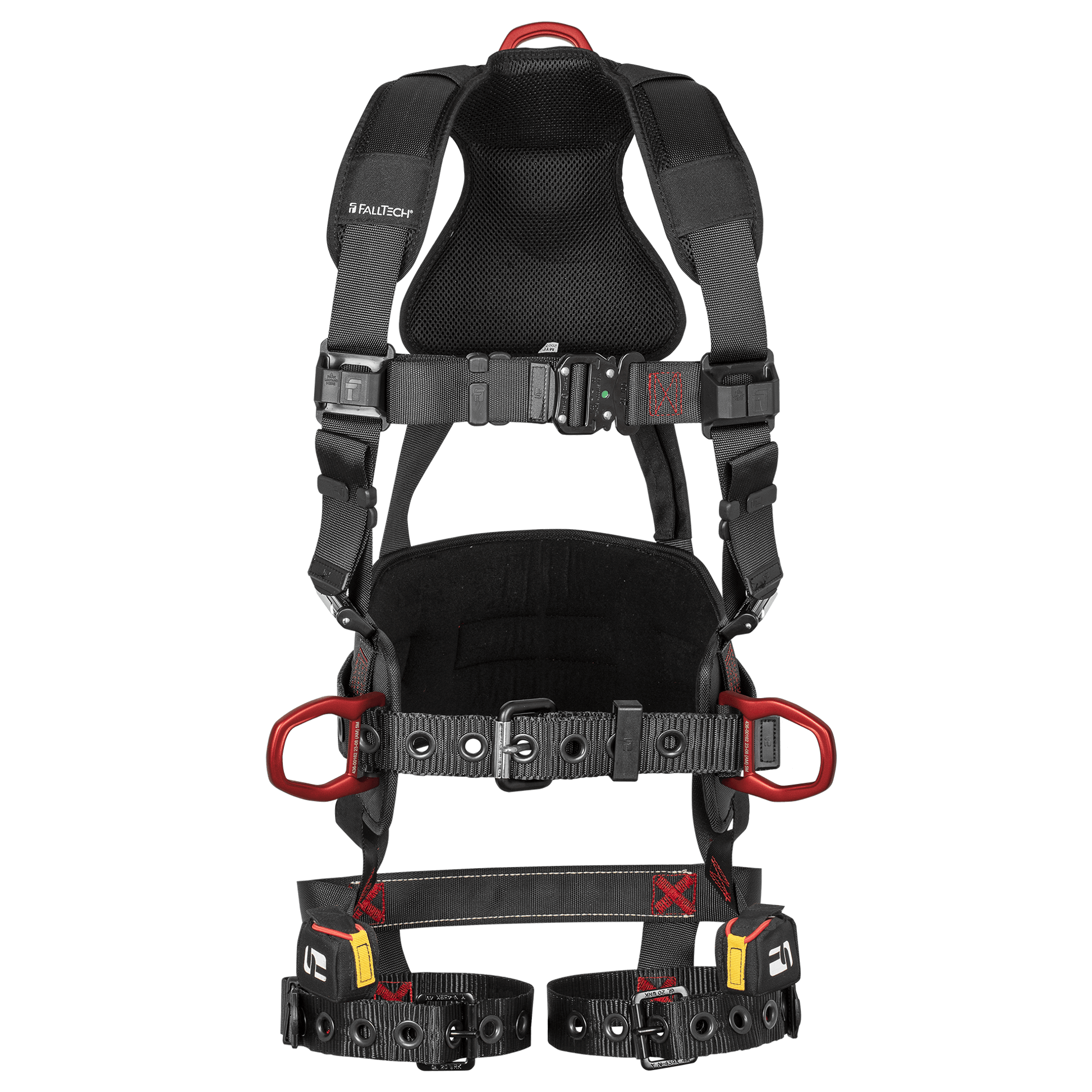 FallTech FT-Iron 3D Standard Belted Harness Tongue Buckle Leg Adjustment - 8144