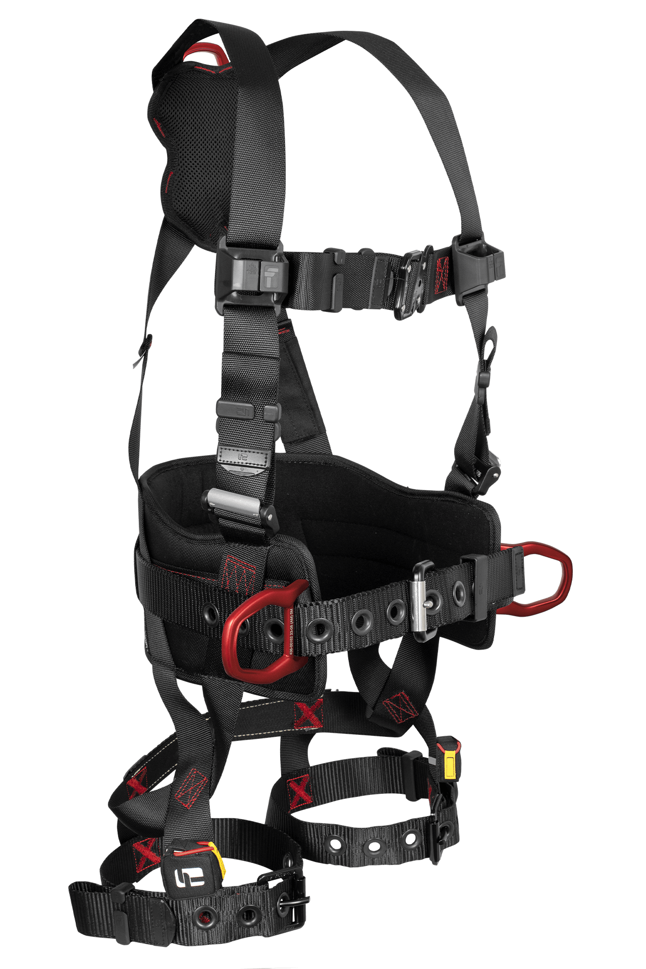 FallTech FT-Iron Construction Belted Harness - Tongue Buckle Leg Adjustment - Large/XL - 8144BLXL