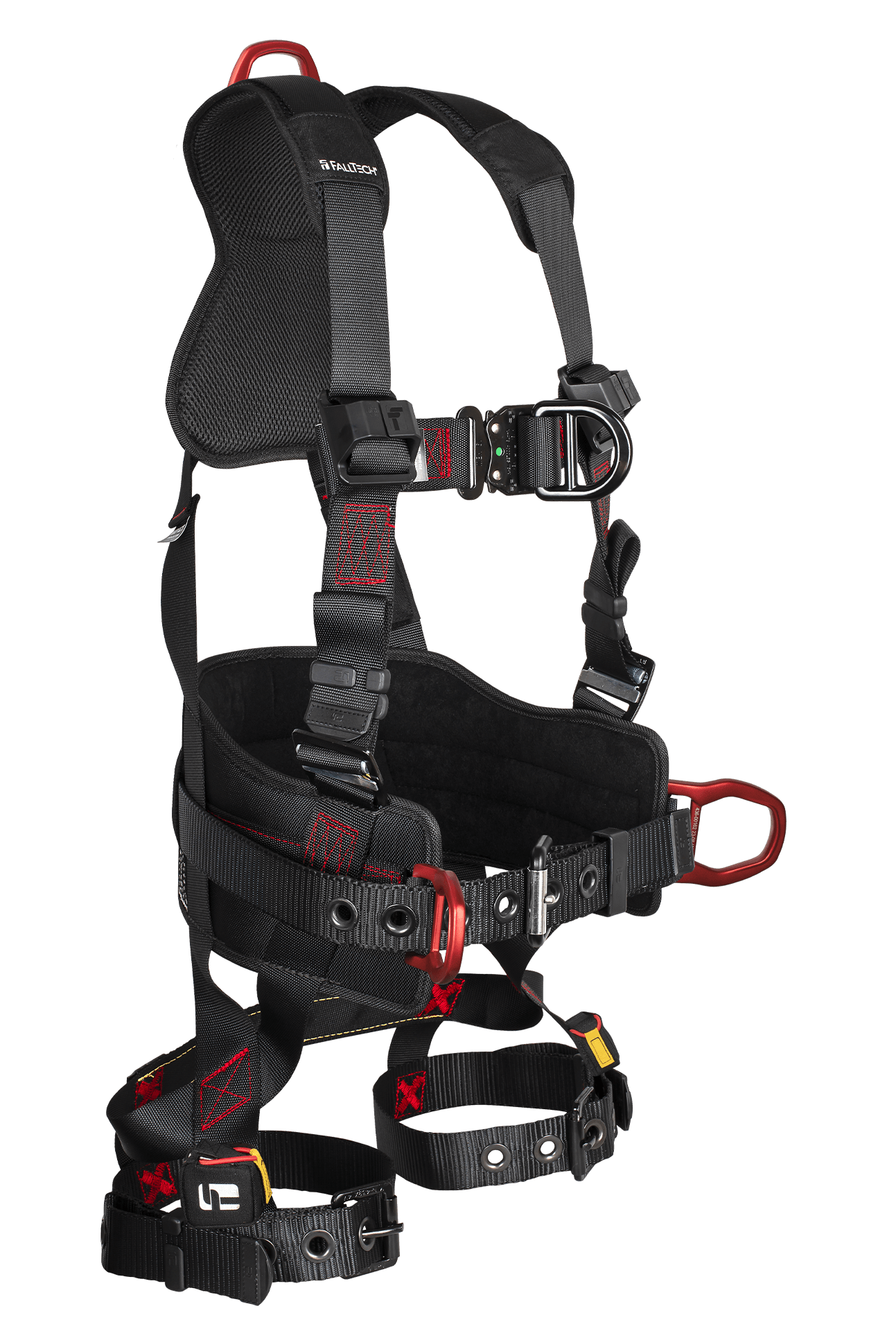 FallTech FT-Iron Construction Climbing Harness - Tongue Buckle Leg Adjustments - 2X - 8144FD2X