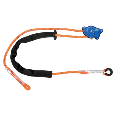 FallTech 10' Tower Climber Rope Positioning Lanyard with Aluminum Adjuster - 8165A10